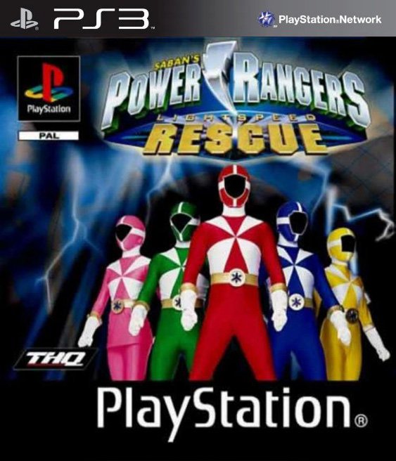 Power Rangers: Lightspeed Rescue (PS1) Ps3 Pkg