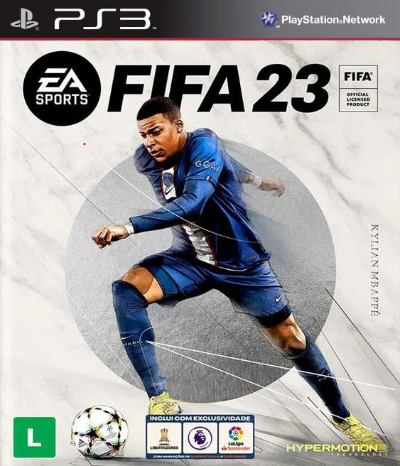 Fifa 22 Pt-Br Ps3 Pkg Hen  Jogo de Videogame Eletronic Arts Nunca