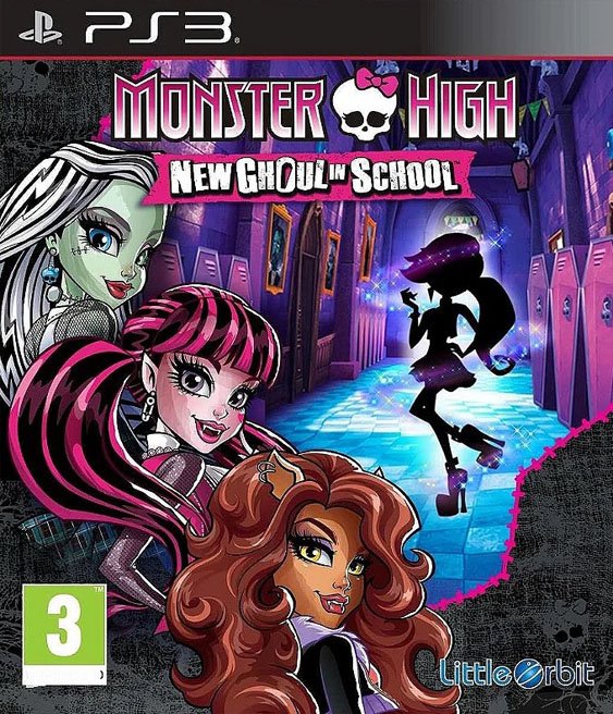 Monster High: New Ghoul in School Ps3 Pkg PT-BR