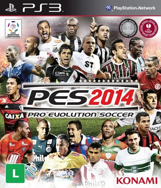 PES 2014 Pro Evolution Soccer Ps3 Pkg Pt-Br