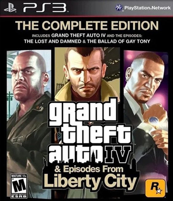 Grand Theft Auto IV Complete Edition Ps3 Pkg PT-BR