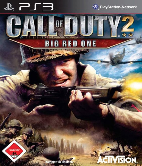 Call of Duty 2 Big Red One Ps3 Pkg