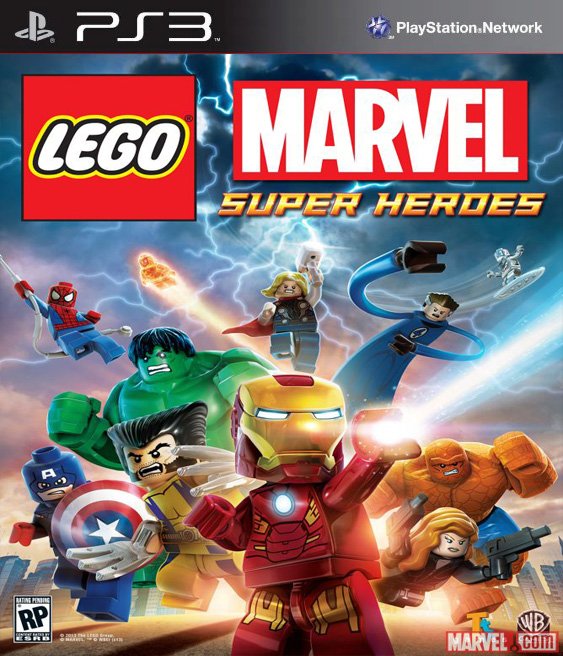 Lego Marvel Super Heroes Ps3 Pkg Pt-Br