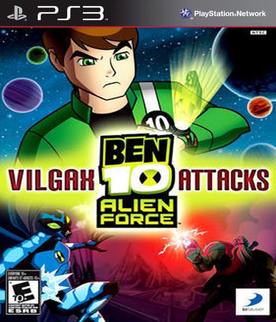 Ben 10 Alien Force: Vilgax Attacks Ps3 Pkg Pt-Br