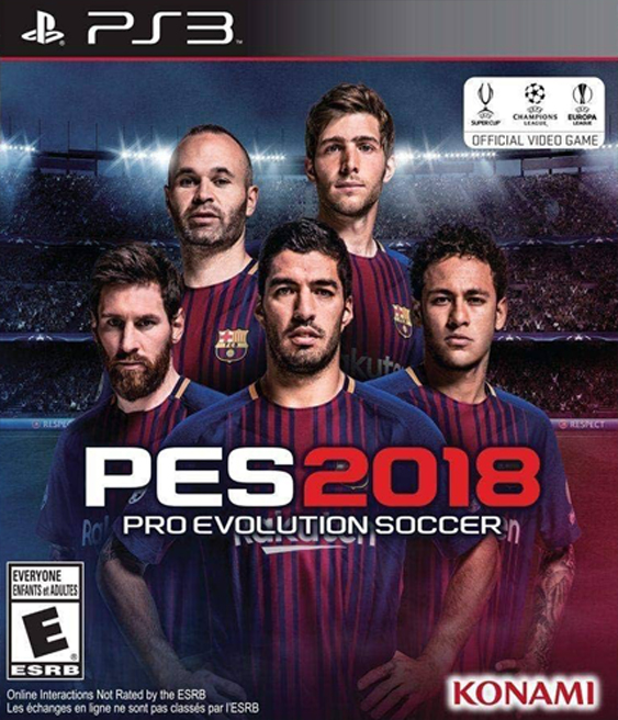 PES 2018 Ps3 Pkg Pt-Br (Dublado)