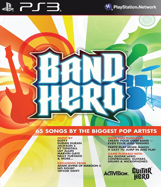 Band Hero (Joystick) Ps3 Pkg