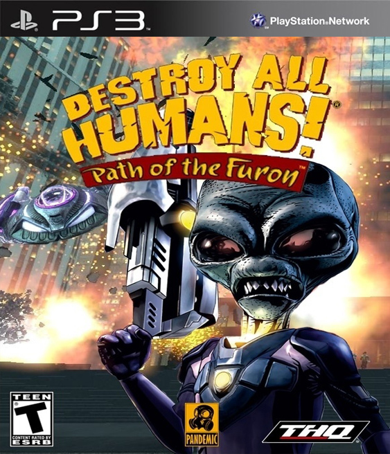Destroy All Humans Path of the Furon Ps3 Pkg