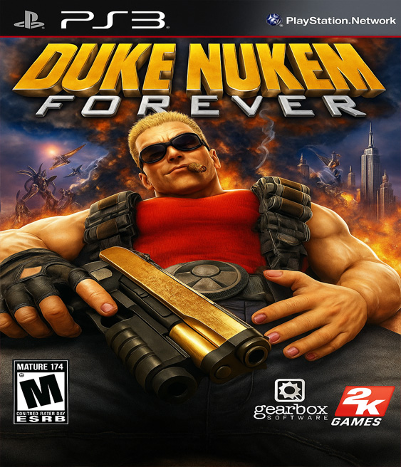 Duke Nukem Forever Ps3 Pkg Pt-Br
