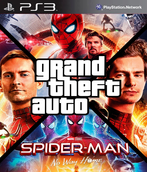 GTA Spider-Man No Way Home Ps3 Pkg
