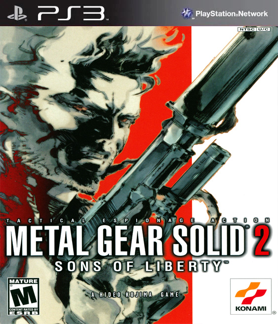 Metal Gear Solid 2 Sons of Liberty Ps3 Pkg Pt-Br