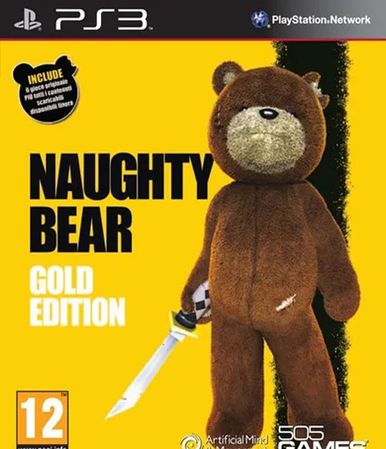 Naughty Bear Gold Edition Ps3 Pkg