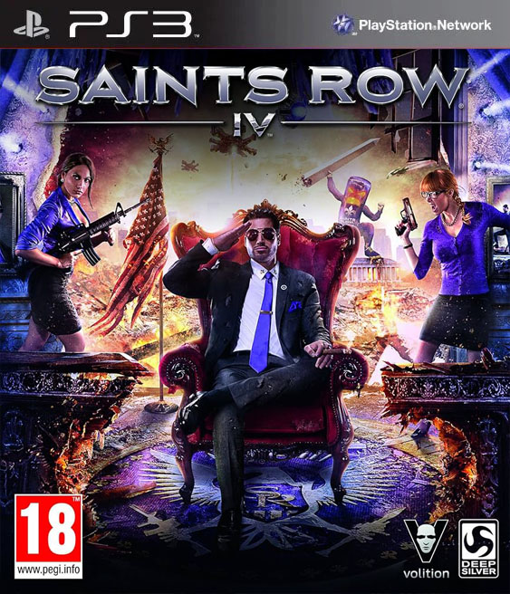 Saints Row IV Ps3 Pkg