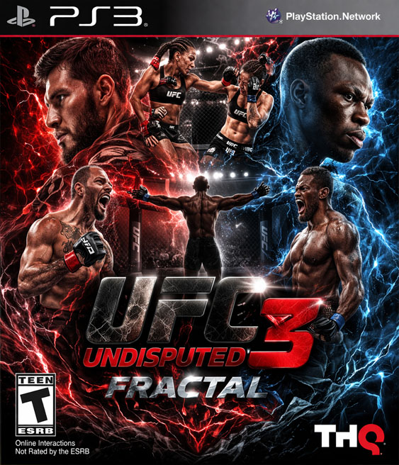 UFC Undisputed 3 Fractal (Atualizado) Ps3 Pkg