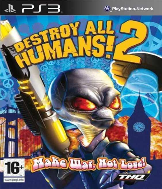 Destroy All Humans 2 Ps3 Pkg