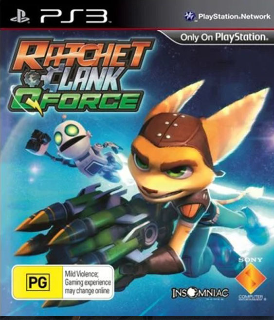 Ratchet & Clank QForce Ps3 Pkg