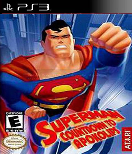 Superman: Countdown to Apokolips Ps3 Pkg