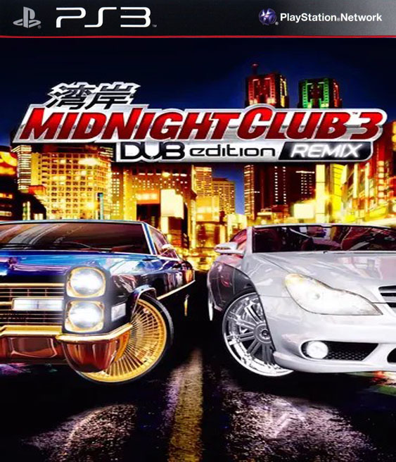 Midnight Club 3: DUB Edition Remix Ps3 Pkg Pt-Br